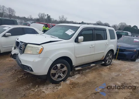 2013 Honda Pilot Ex-L from USA, damaged, VIN 5FNYF3H53DB013092